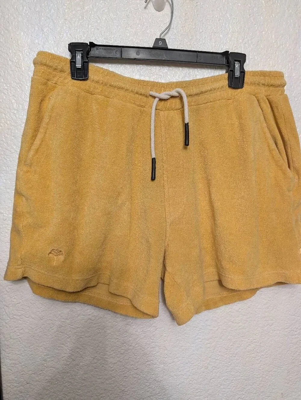 OAS mustard yellow short